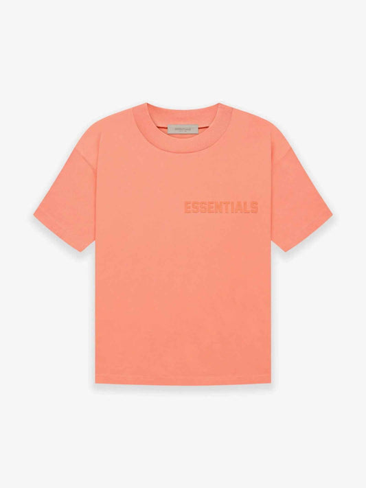 ESSENTIALS Jersey SS Tee Coral - Gravity NYC