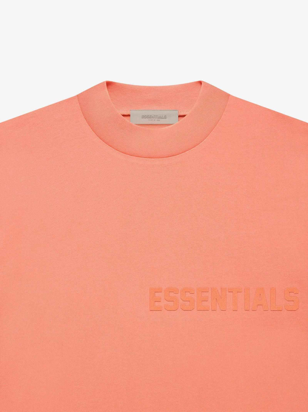 FEAR OF GOD Essentials Jersey SS Tee Coral - Gravity NYC