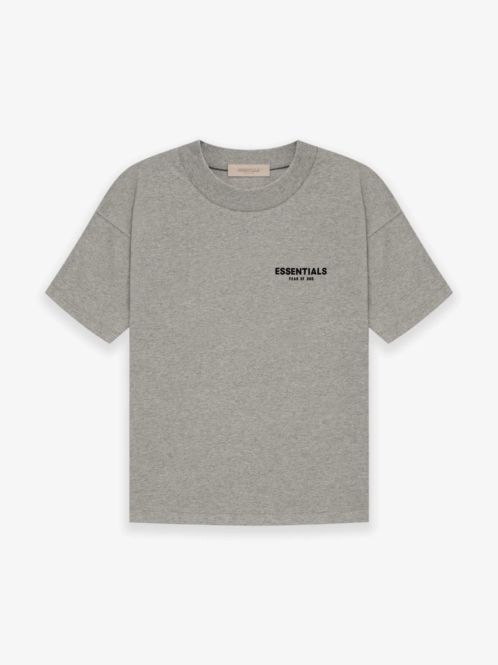 ESSENTIALS Jersey SS Tee Dark Oatmeal