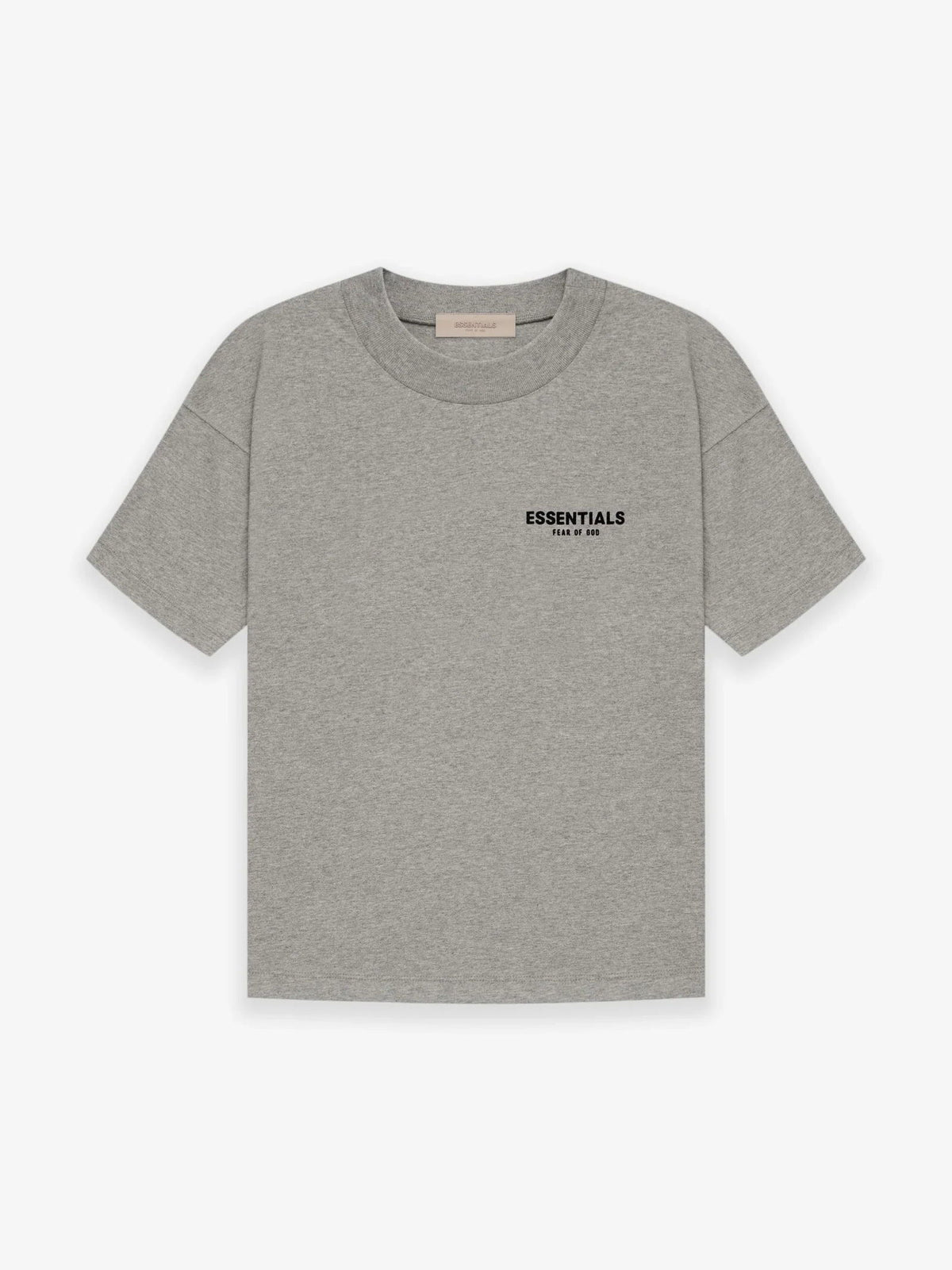 ESSENTIALS Jersey SS Tee Dark Oatmeal