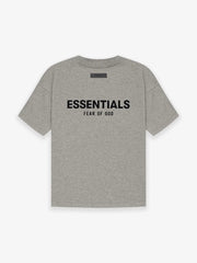 ESSENTIALS Jersey SS Tee Dark Oatmeal