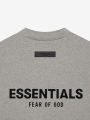 ESSENTIALS Jersey SS Tee Dark Oatmeal