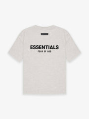 ESSENTIALS Jersey SS Tee Light Oatmeal