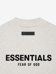 ESSENTIALS Jersey SS Tee Light Oatmeal