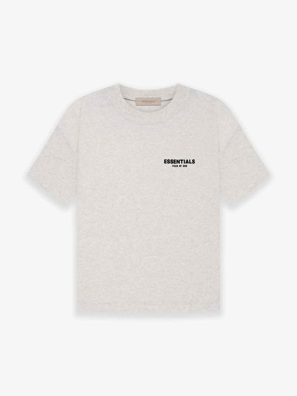 FEAR OF GOD Essentials Jersey SS Tee Light Oatmeal - Gravity NYC