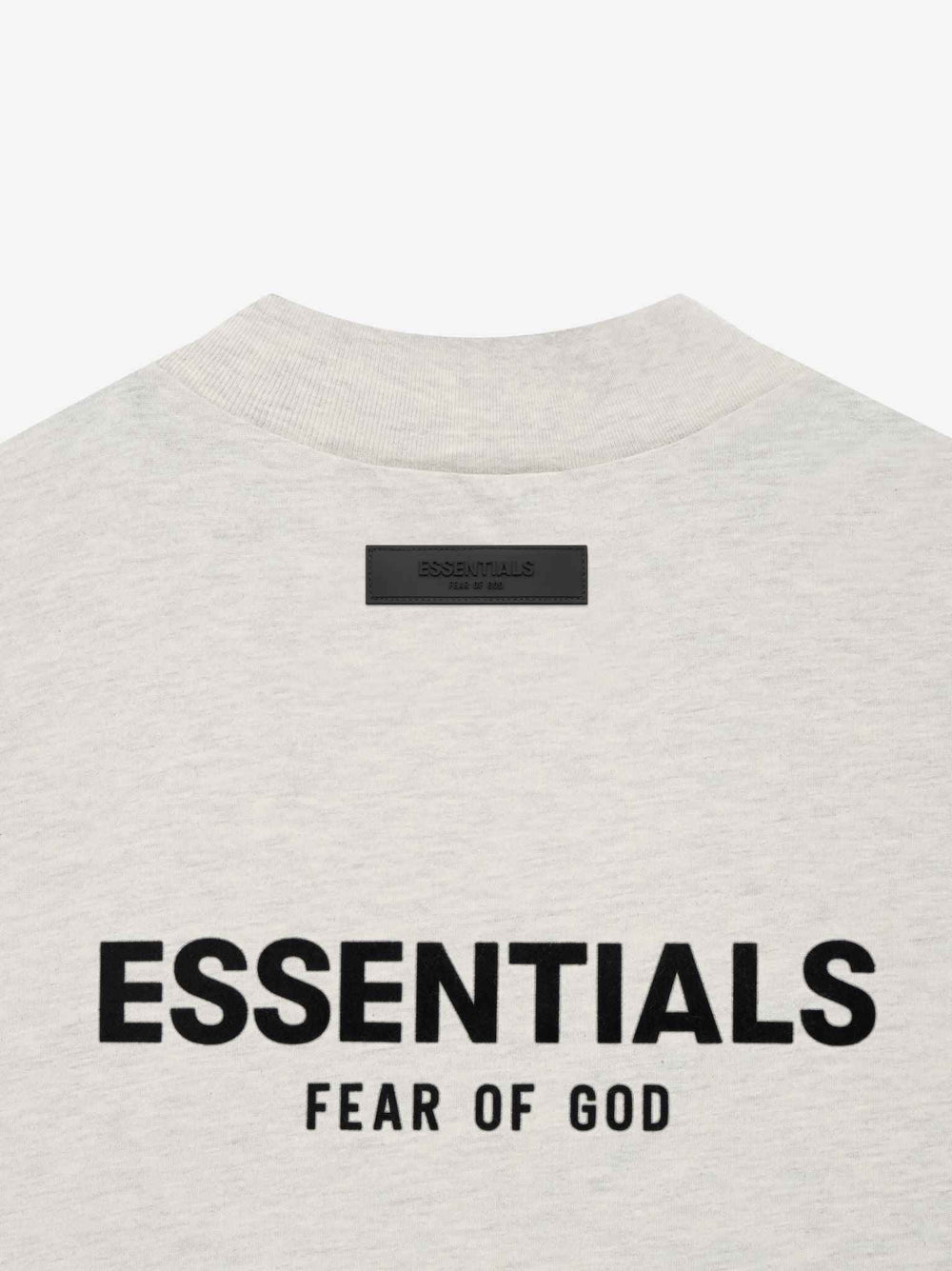 FEAR OF GOD Essentials Jersey SS Tee Light Oatmeal - Gravity NYC