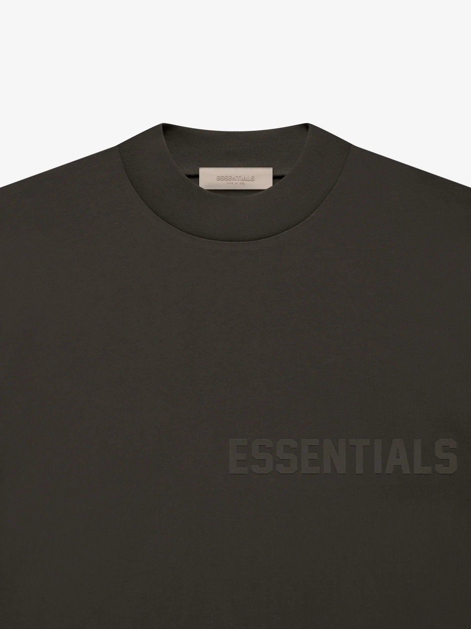 ESSENTIALS Jersey SS Tee Off Black Gravity NYC