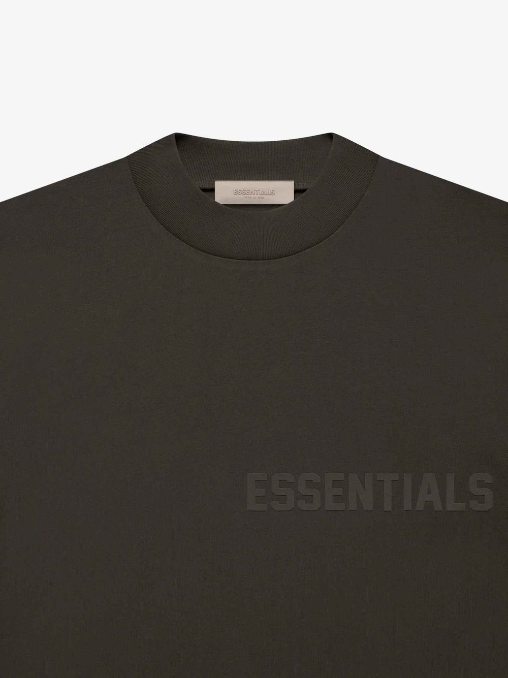 FEAR OF GOD Essentials Jersey SS Tee Off Black - Gravity NYC