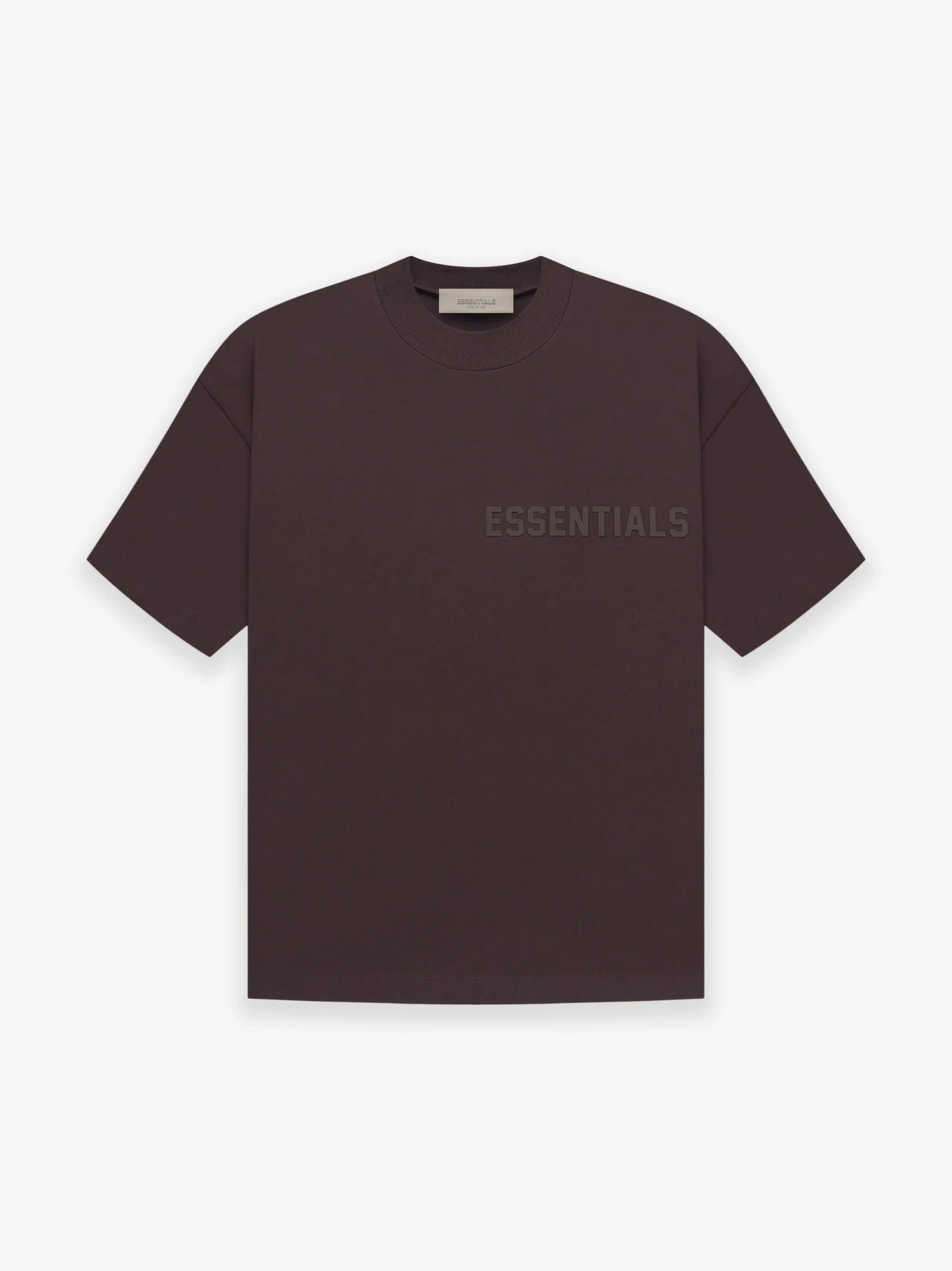 ESSENTIALS Jersey SS Tee Plum