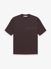 ESSENTIALS Jersey SS Tee Plum