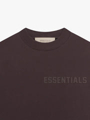 ESSENTIALS Jersey SS Tee Plum