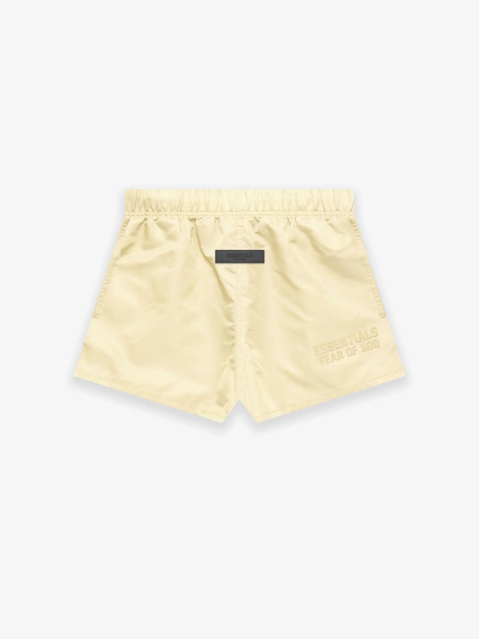 ESSENTIALS Nylon Running Shorts Canary