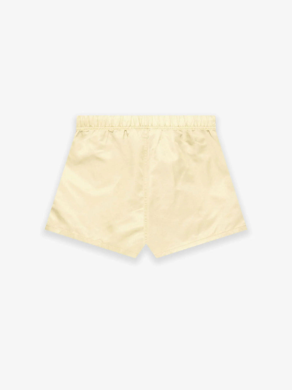 FEAR OF GOD Essentials Nylon Running Shorts Canary - Gravity NYC