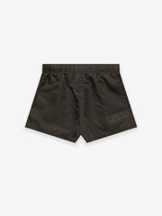 ESSENTIALS Nylon Running Shorts Off Black