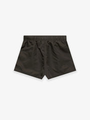 ESSENTIALS Nylon Running Shorts Off Black