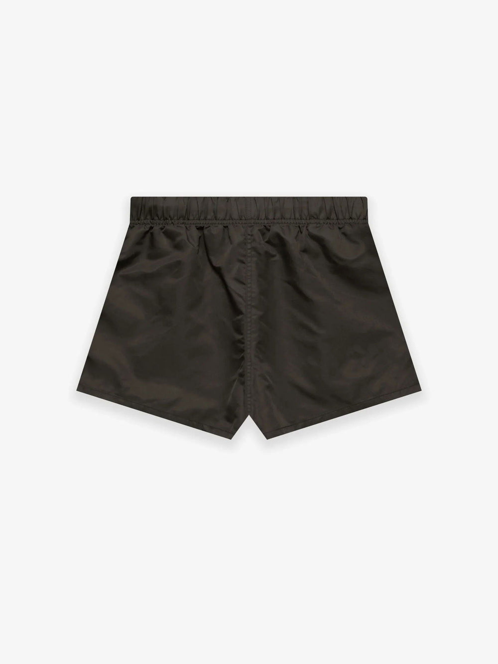 FEAR OF GOD Essentials Nylon Running Shorts Off Black - Gravity NYC