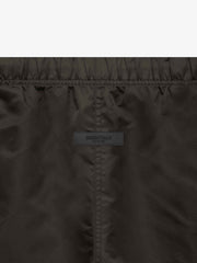 ESSENTIALS Nylon Running Shorts Off Black Gravity NYC