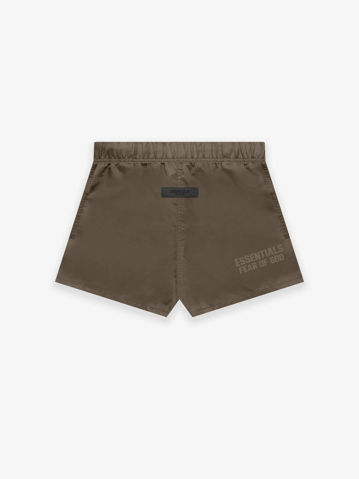 ESSENTIALS Nylon Running Shorts Wood