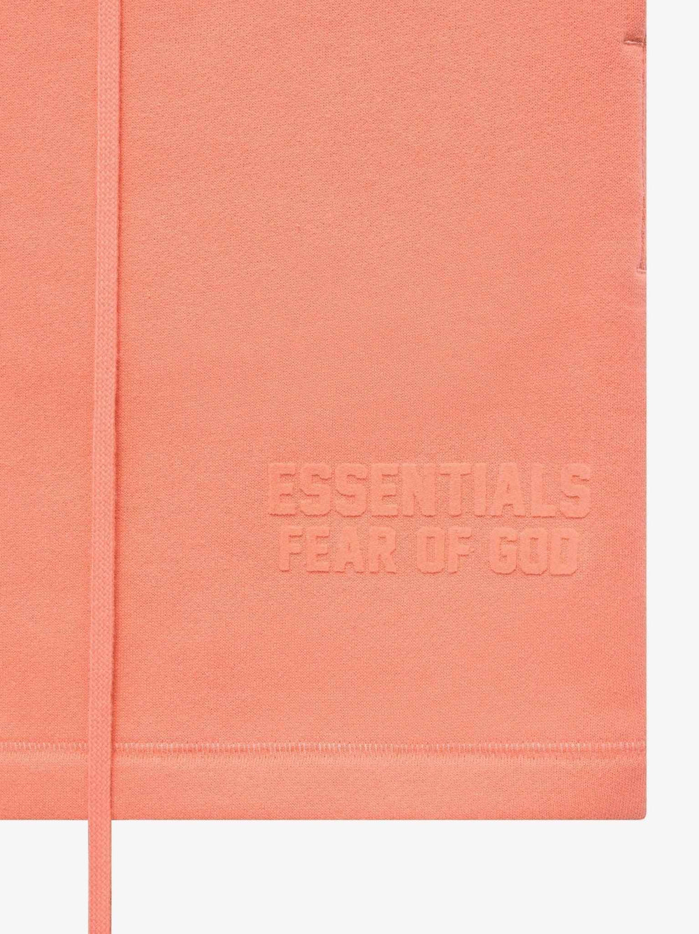 FEAR OF GOD Essentials Sweatshorts Coral - Gravity NYC