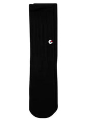 ETHIKA White Logo Crew Socks