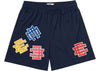ERIC EMANUEL EE Basic Short Test Print Navy - Gravity NYC