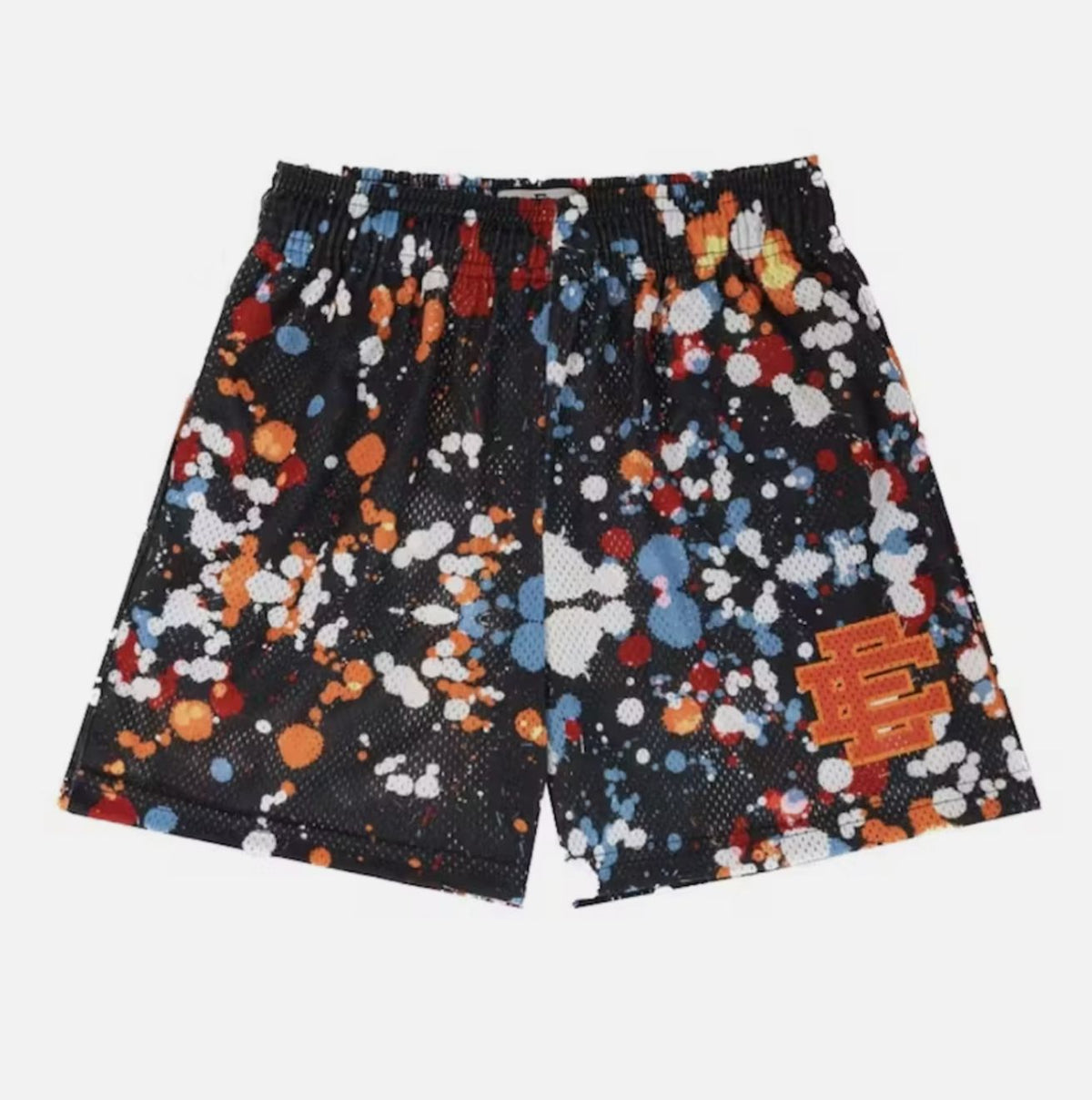 ERIC EMANUEL EE Basic Short Black Splatter - Gravity NYC