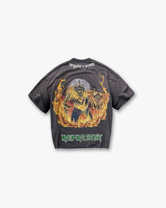 REPRESENT X Iron Maiden Number of Beast T-Shirt - Gravity NYC