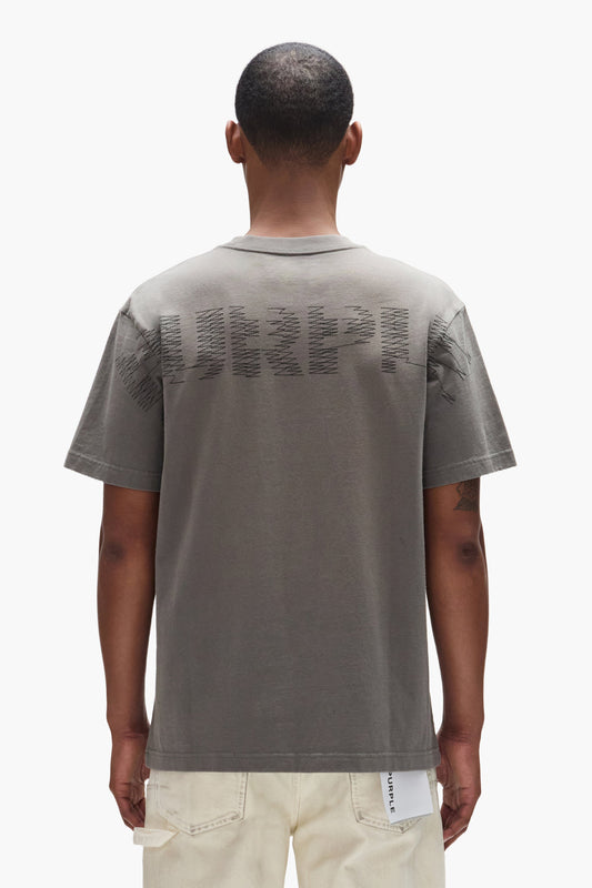 PURPLE BRAND P117 Zig Zag Tee - Gravity NYC