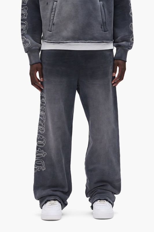 PURPLE BRAND M4181 Gothic Outline Sweatpants - Gravity NYC