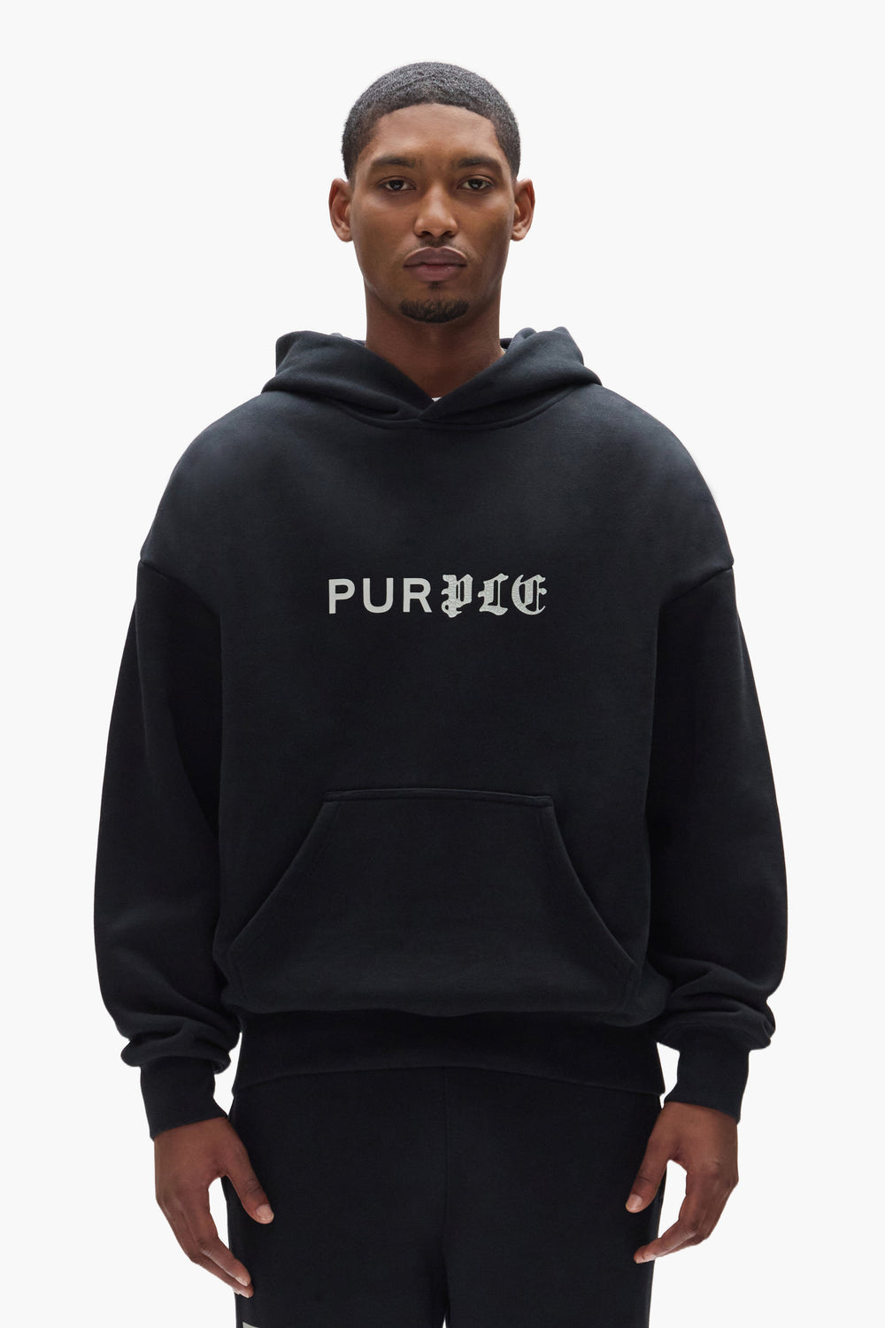 PURPLE BRAND P401 Half and Half Hoodie - Gravity NYC