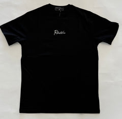 ROBERTO VINO Milano Writing Tee Black - Gravity NYC