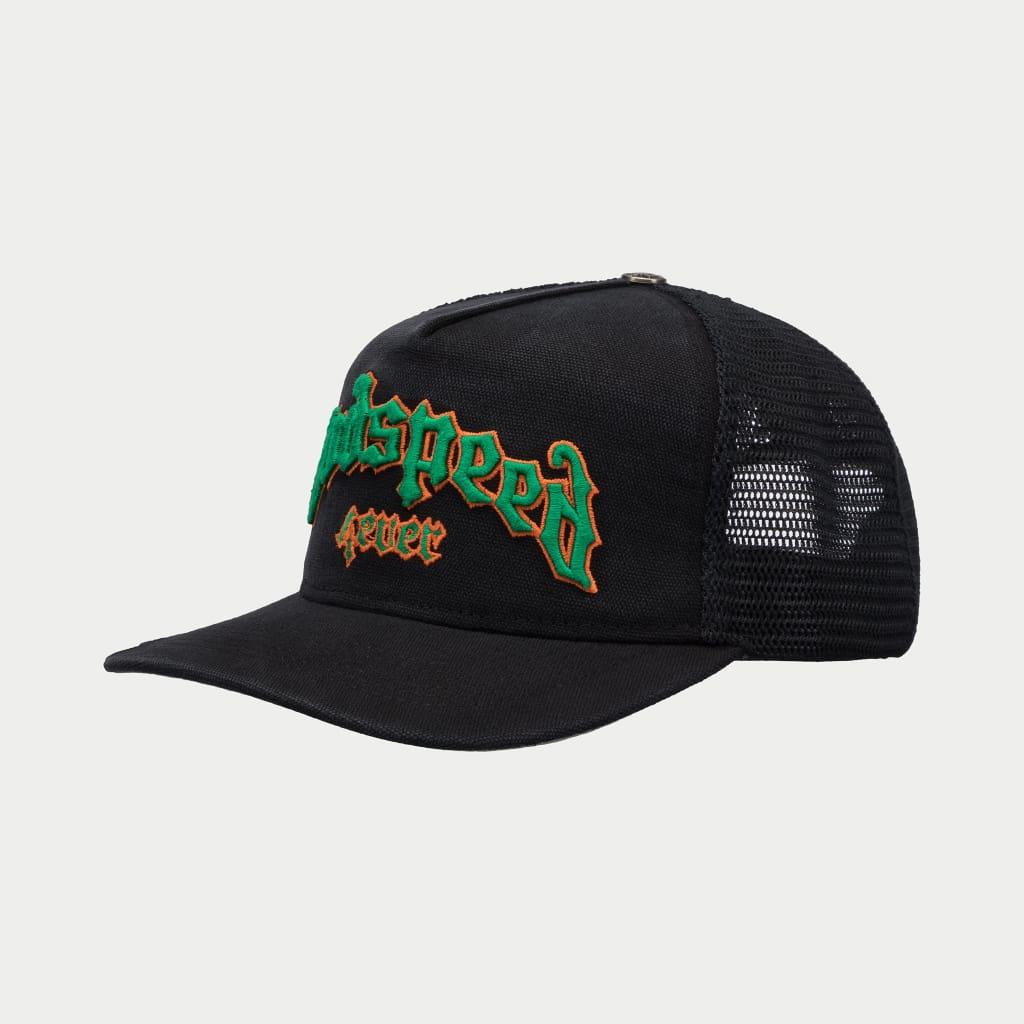 GODSPEED Forever Trucker Hat (Vintage Black/Green/Orange) Gravity NYC