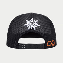 GODSPEED GS Dual Patch Trucker Hat (Black) Gravity NYC