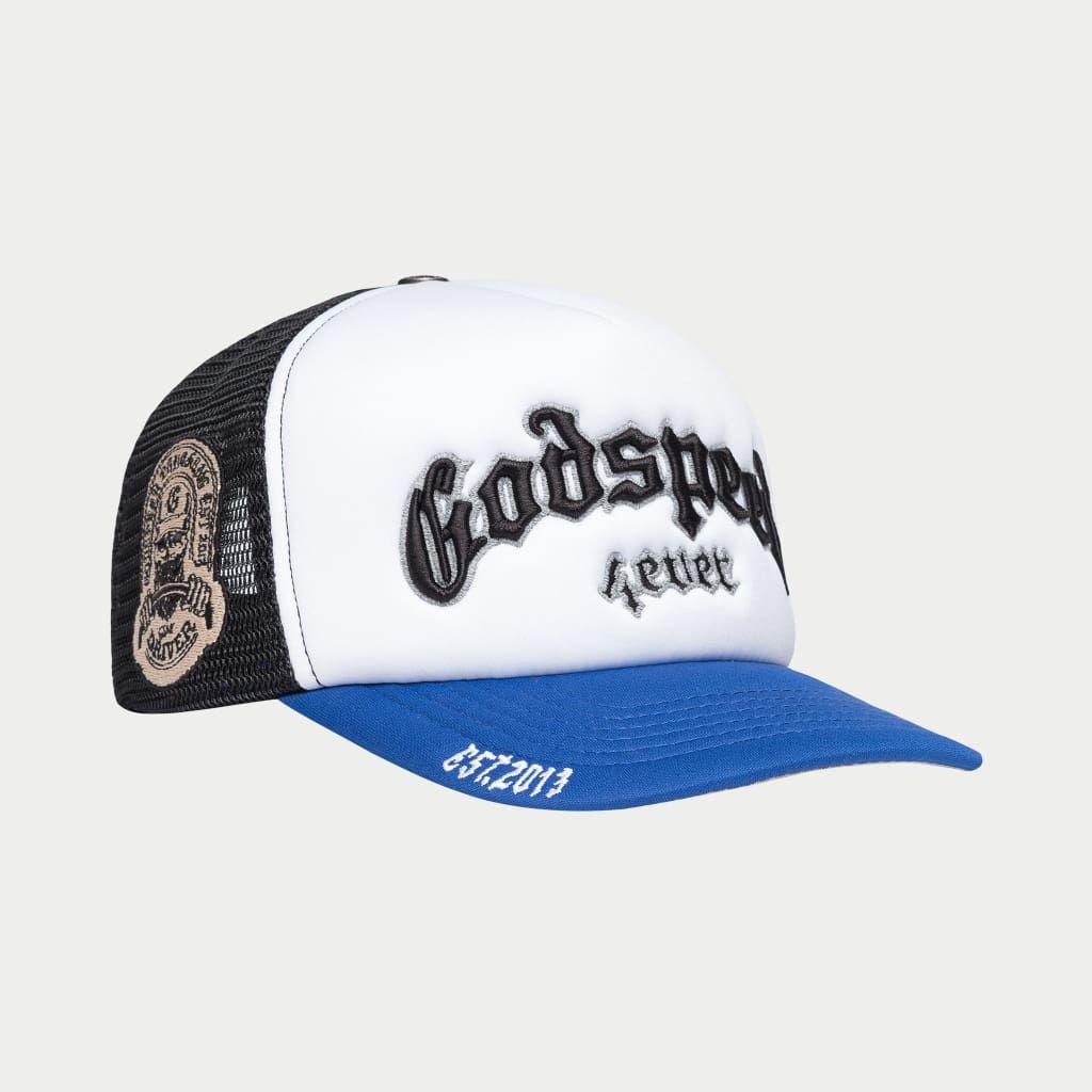 GODSPEED GS Forever Foam Trucker Hat (Blk/Royal) Gravity NYC