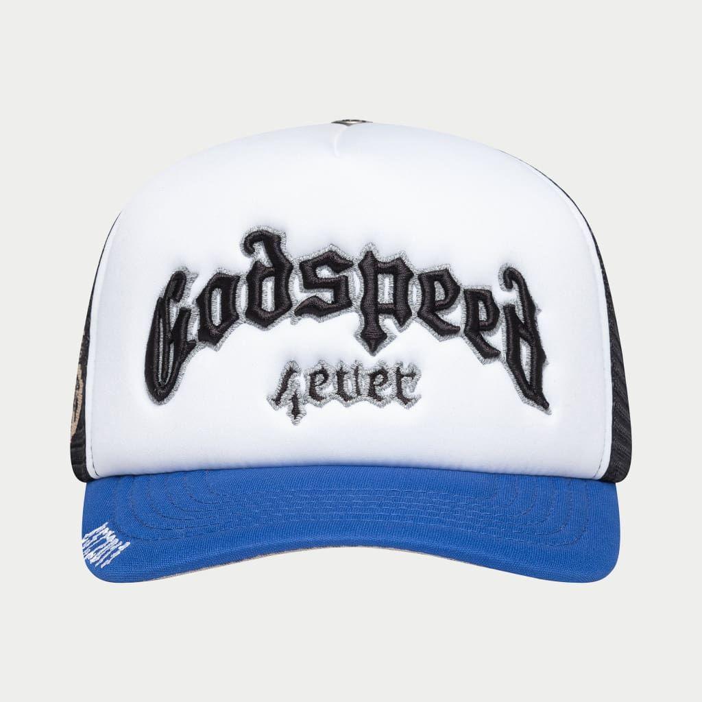 GODSPEED GS Forever Foam Trucker Hat (Blk/Royal) Gravity NYC