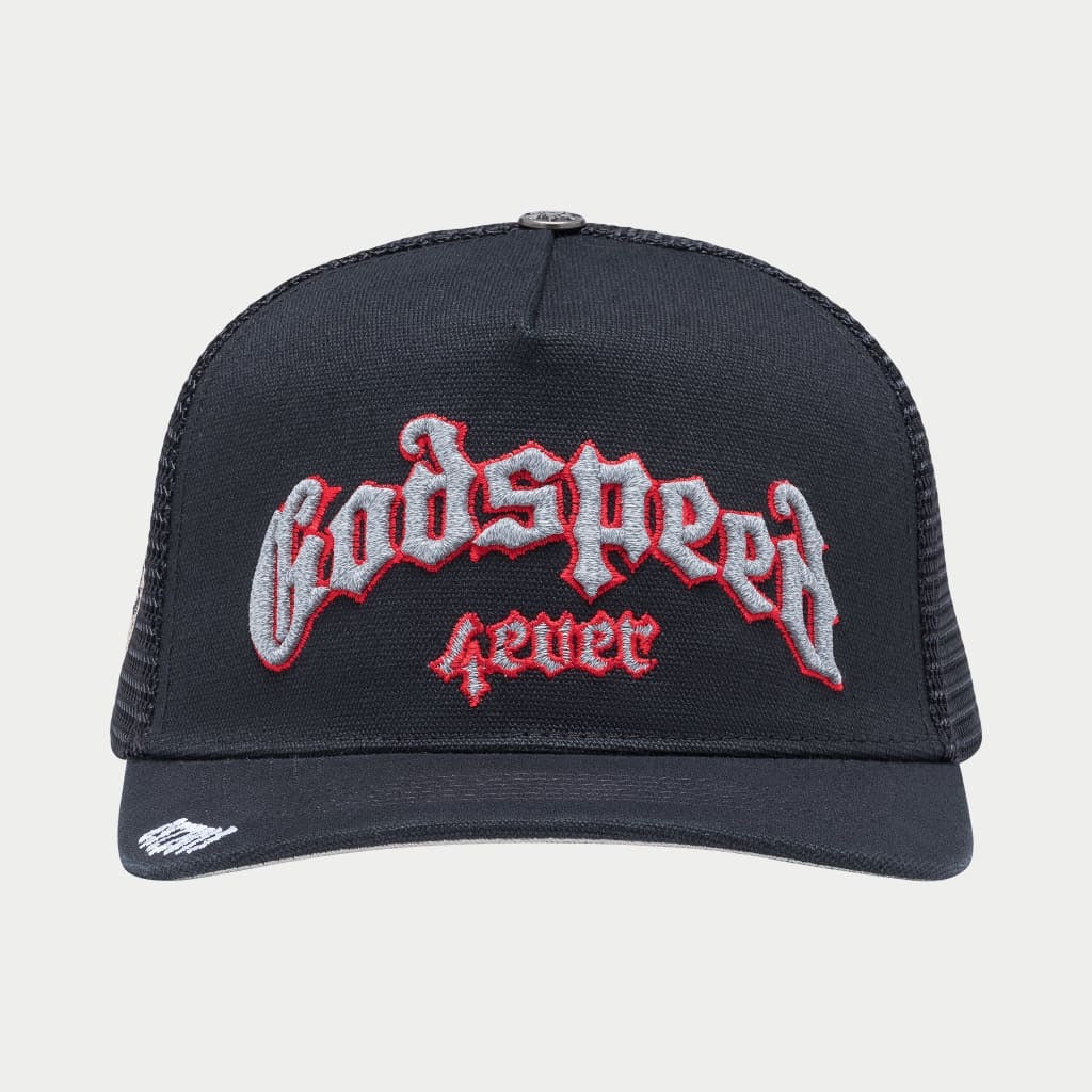 GODSPEED GS Forever Trucker Hat (Black/3M/Red) Gravity NYC