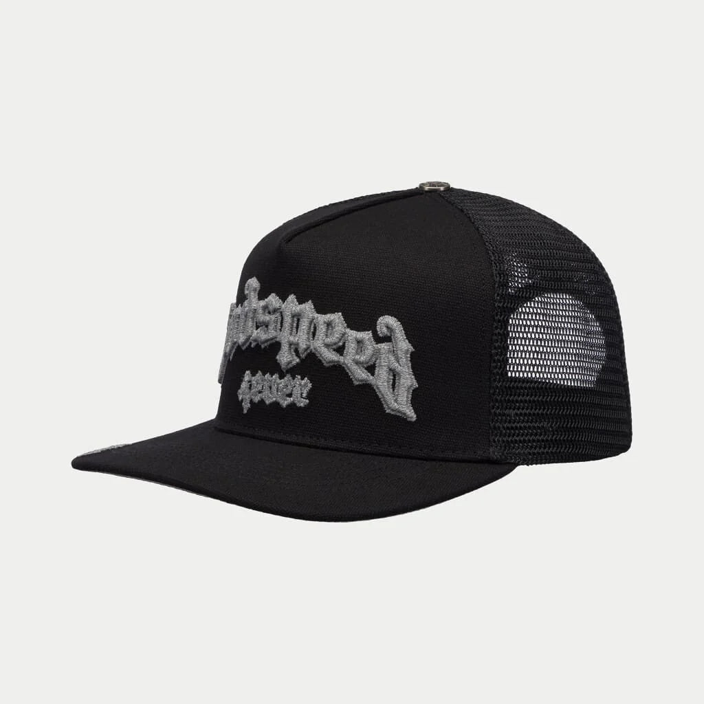 GODSPEED GS Forever Trucker Hat Black 3M Reflective Gravity NYC