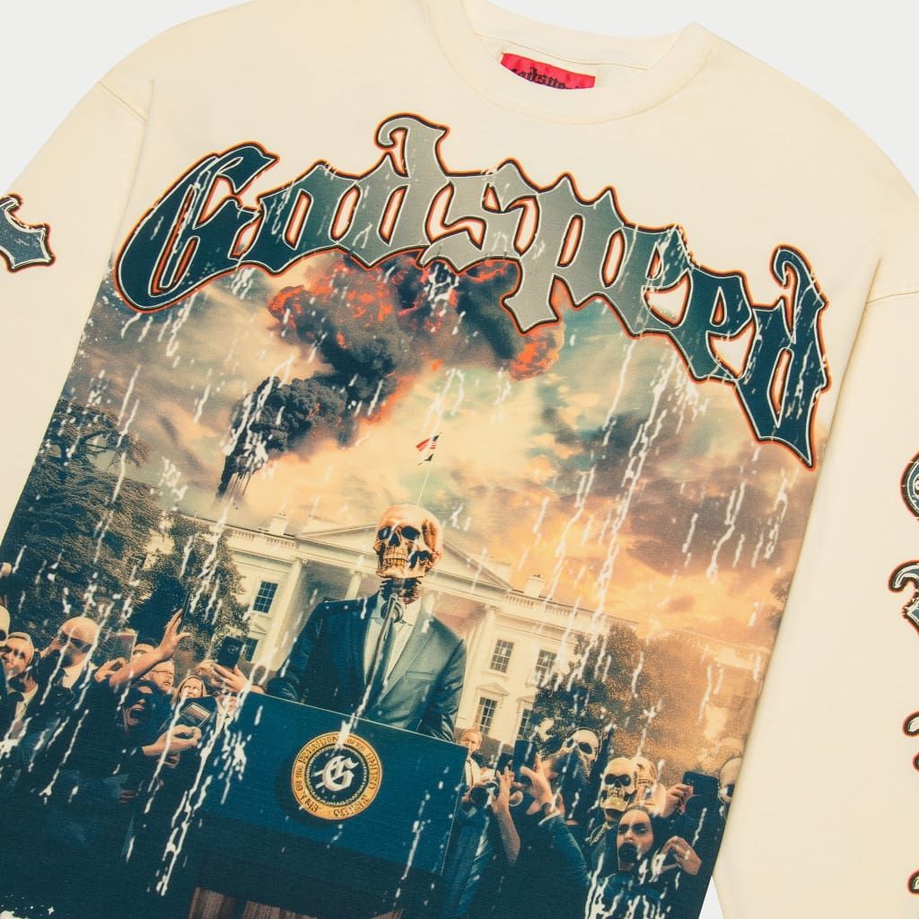 GODSPEED V.O.D 2024 Long Sleeve T-Shirt (Bone) Gravity NYC