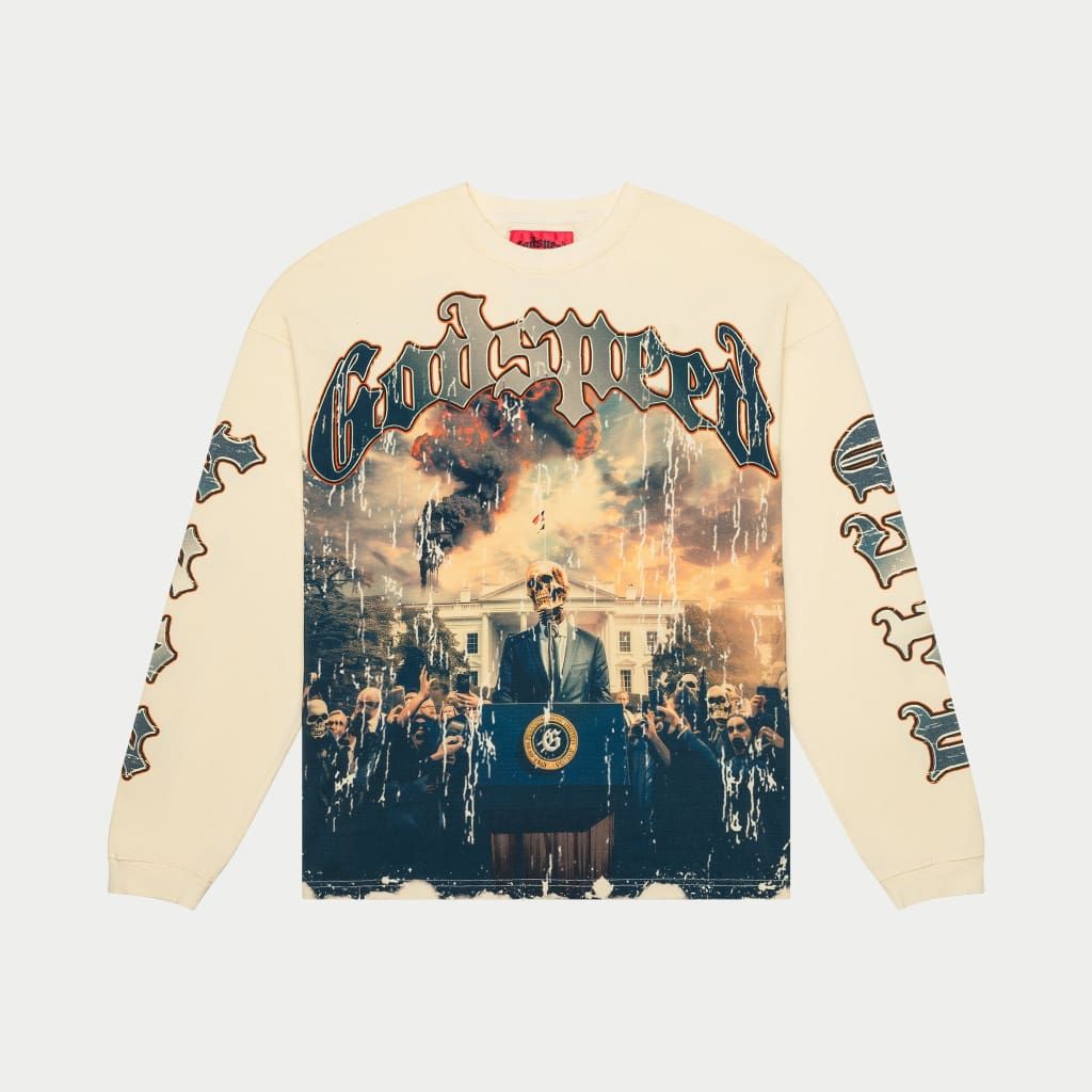 GODSPEED V.O.D 2024 Long Sleeve T-Shirt (Bone) Gravity NYC