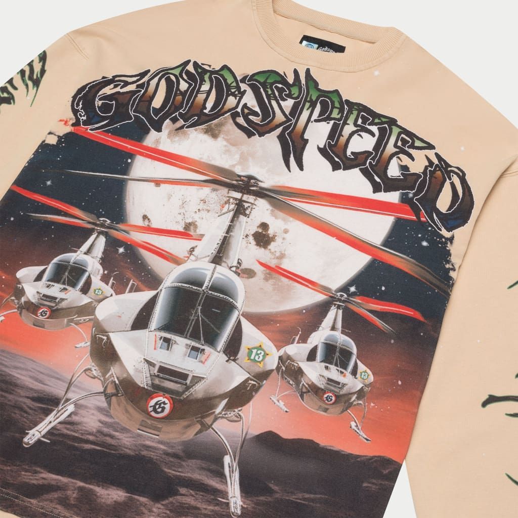 GODSPEED Air Strike Long Sleeve T-Shirt Bone