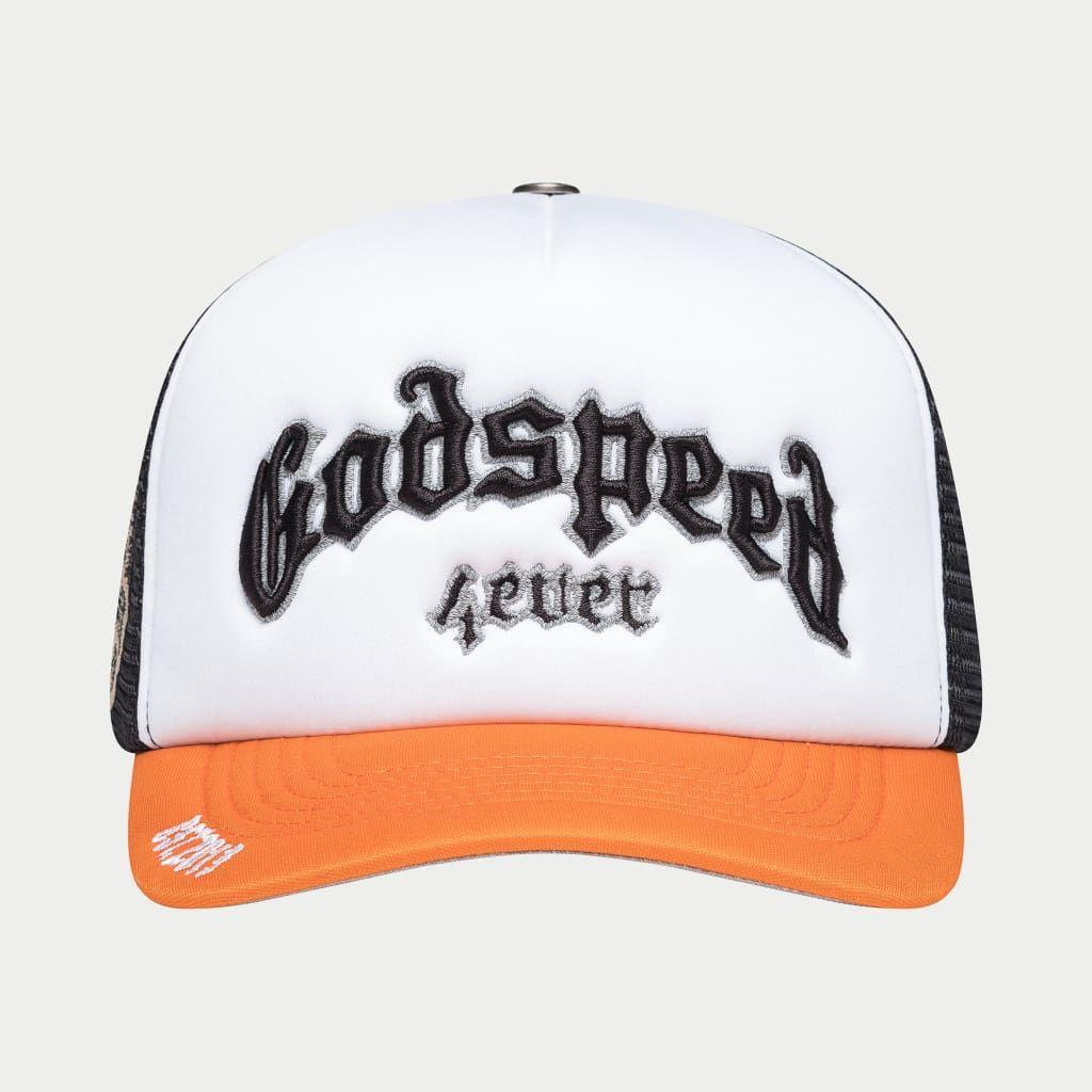 GODSPEED GS Forever Foam Trucker Hat (Blk/Orange)