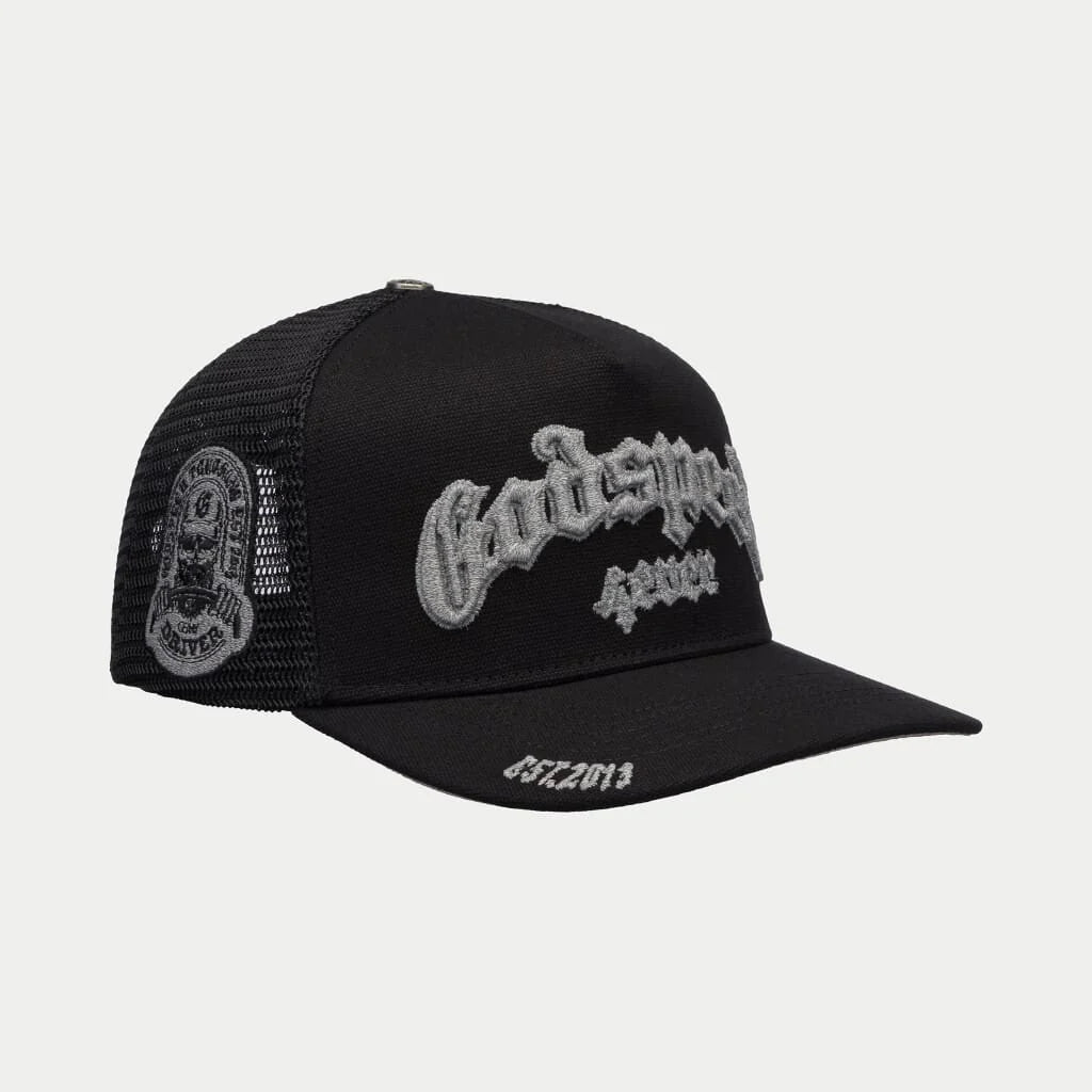 GODSPEED GS Forever Trucker Hat Black 3M Reflective