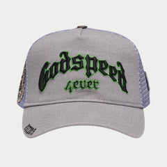 GODSPEED GS Forever Trucker Hat (Grey/Green)