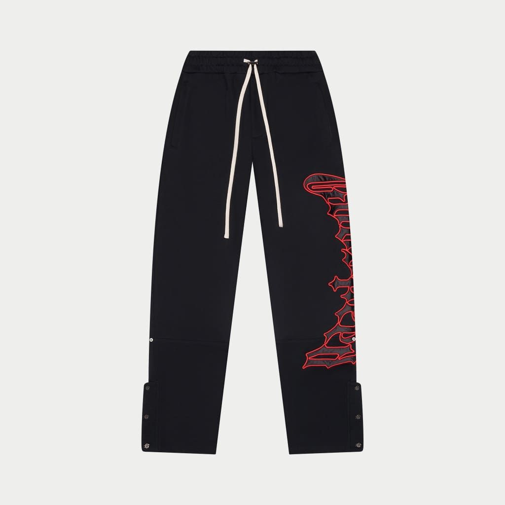 GODSPEED OG Logo V2 Sweatsuit Set (Black/Red)