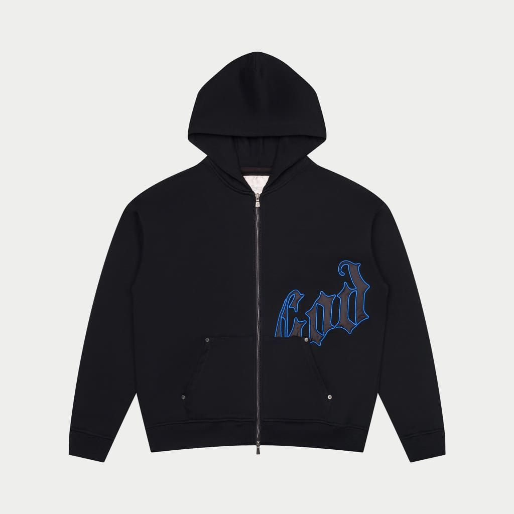 GODSPEED OG Logo V2 Sweatsuit Set (Black/Royal Blue)