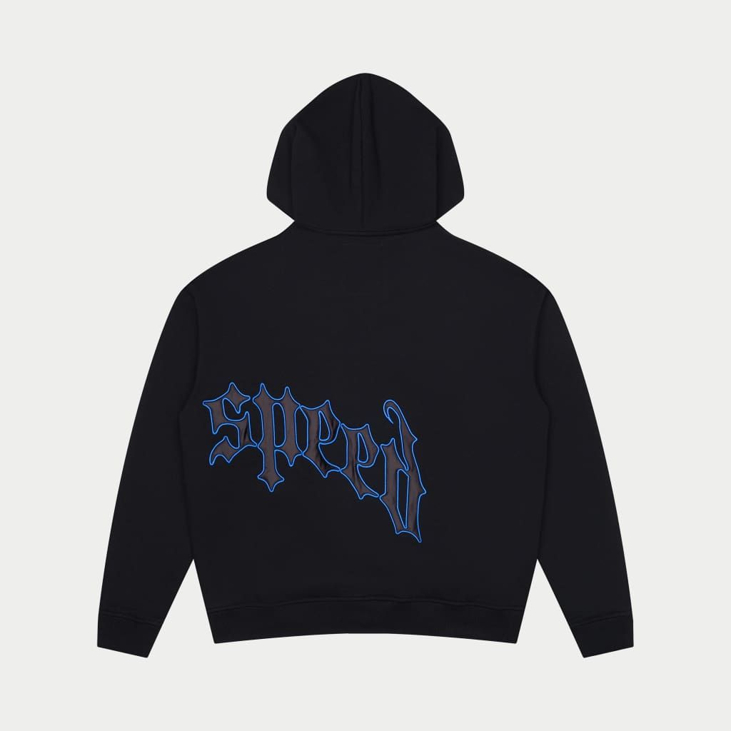 GODSPEED OG Logo V2 Sweatsuit Set (Black/Royal Blue)