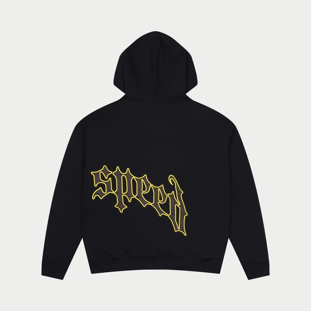 GODSPEED OG Logo V2 Sweatsuit Set (Black/Yellow) - Gravity NYC