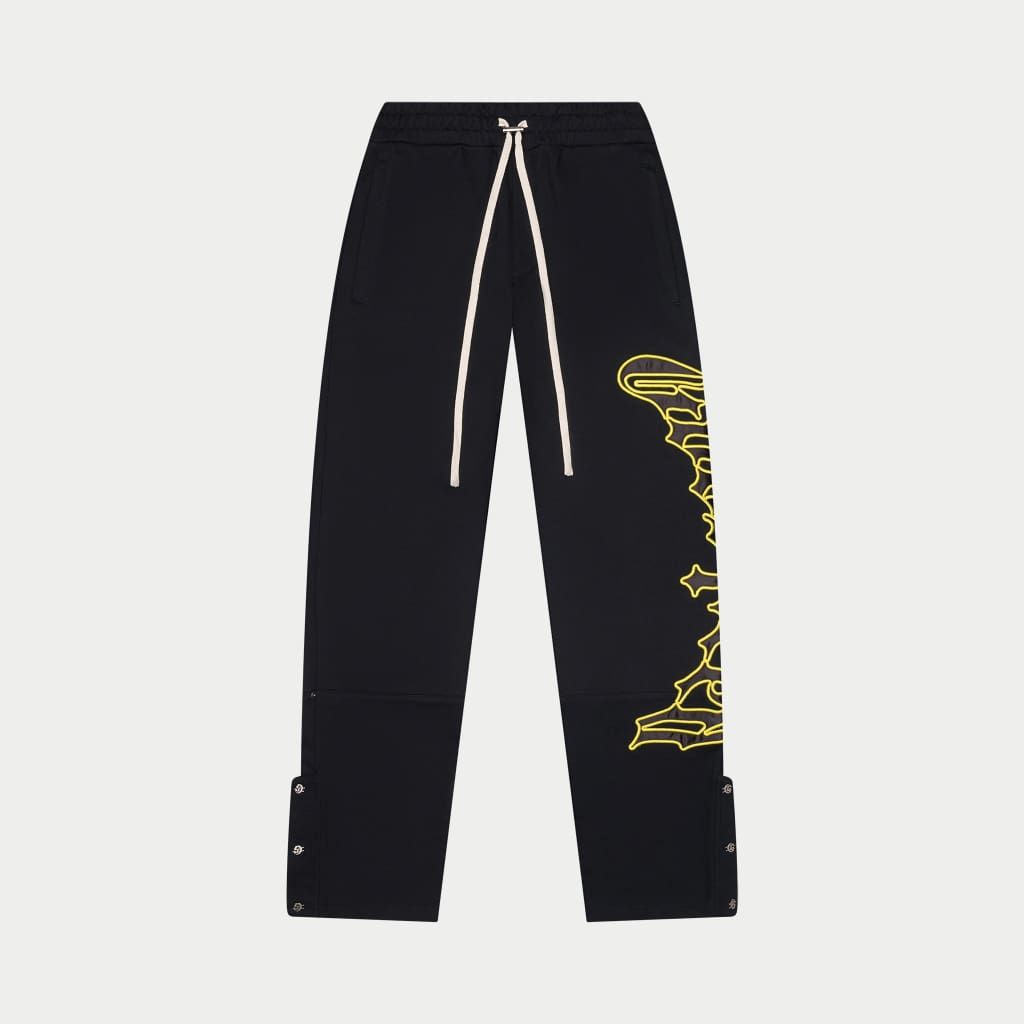 GODSPEED OG Logo V2 Sweatsuit Set (Black/Yellow)