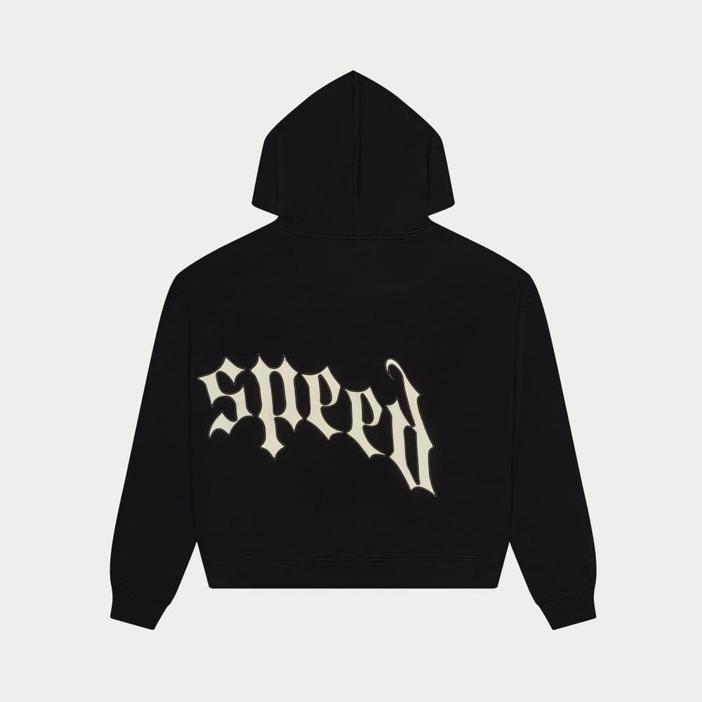GODSPEED OG Logo V2 Sweatsuit Set (Black/White) - Gravity NYC
