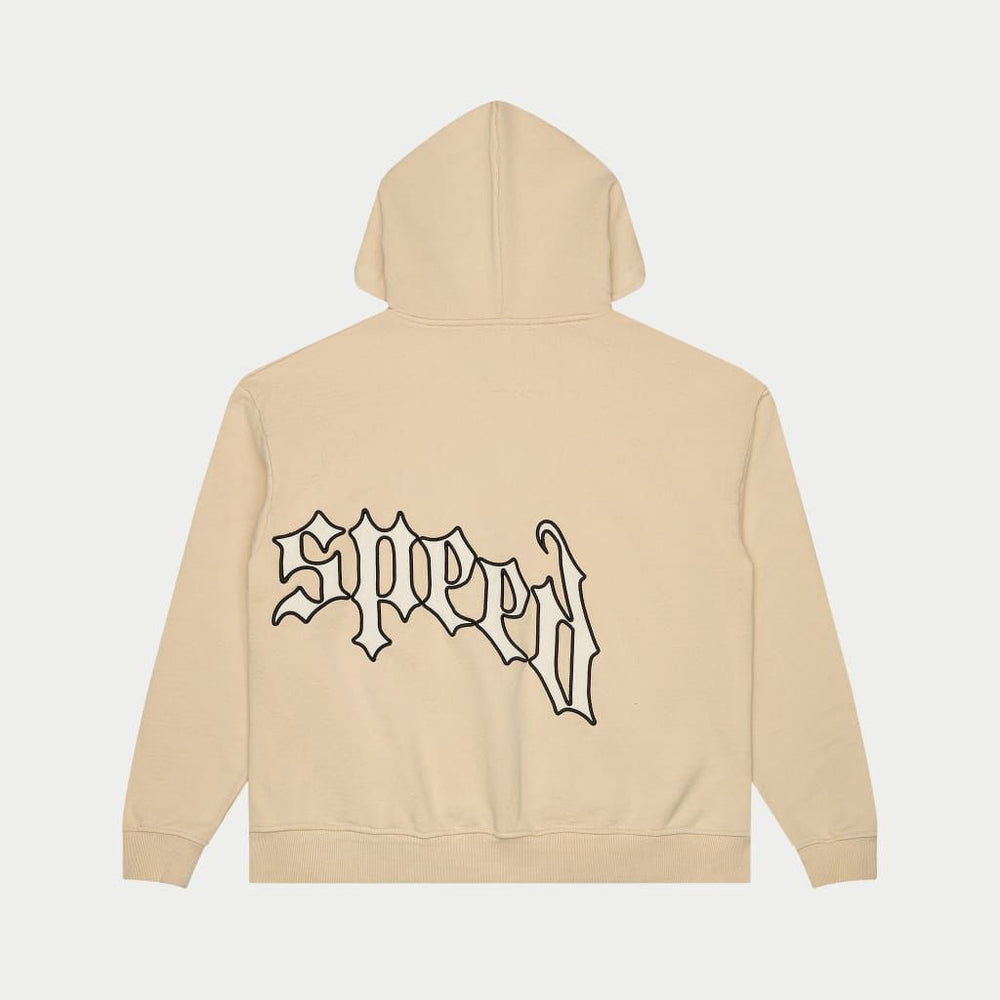 GODSPEED OG Logo V2 Sweatsuit Set (Creme/Bone) - Gravity NYC